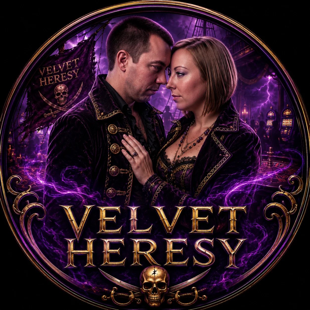 Velvet Heresy alternate logo